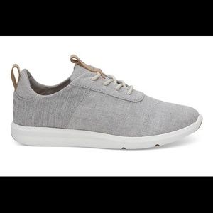 Toms Drizzle Grey Chambray Mix Cabrillo Sneakers